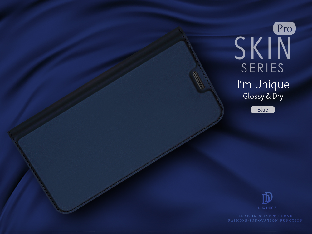 Dux Ducis Skin Pro Series Anti-Collision PU Кожаная Крышка Телефона с Держателем Карты Для Samsung Galaxy Xcover 4s - Черный