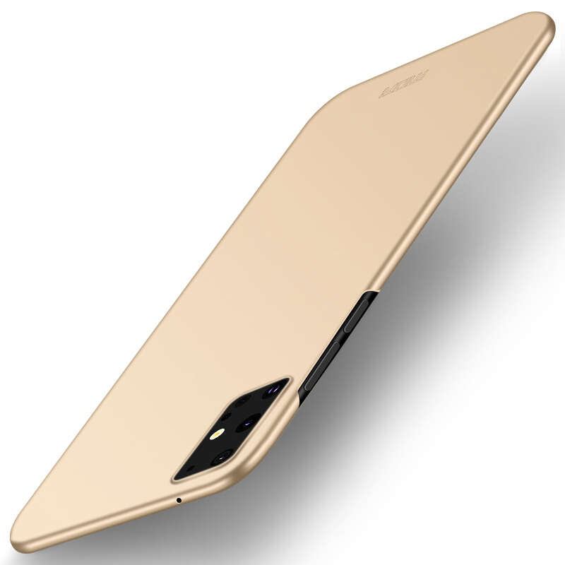 MOFI Shield Slim Frosted Hard PC Case for Samsung Galaxy S20 Plus - Gold-2