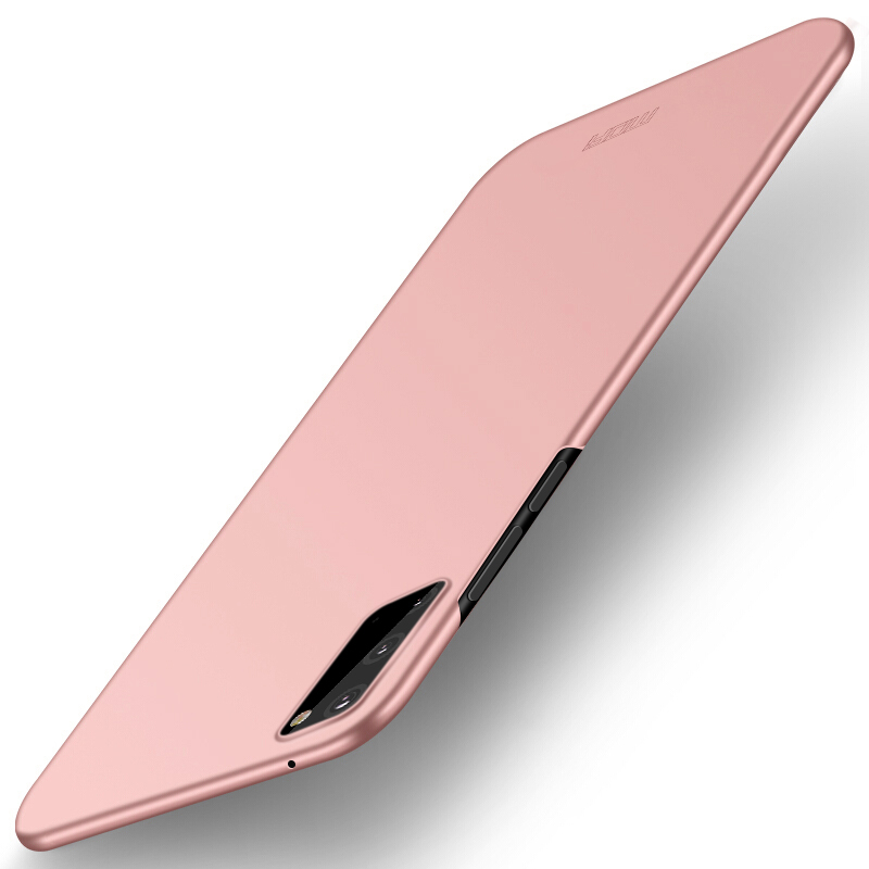 MOFI Shield Frosted Hard Plastic Case for Samsung Galaxy S20 - Rose Gold-2