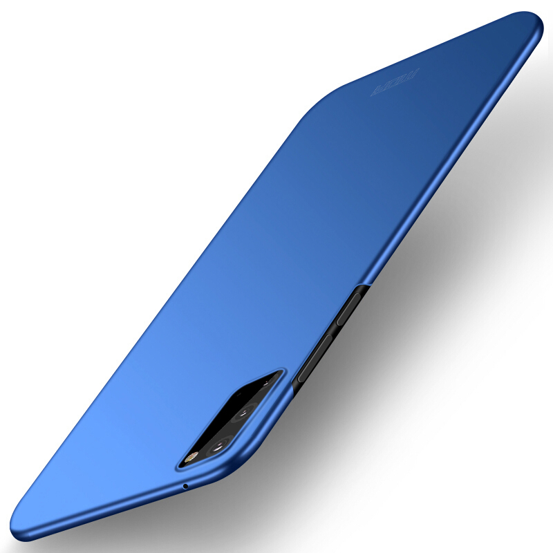 MOFI Shield Frosted Hard Plastic Case for Samsung Galaxy S20 - Blue-2
