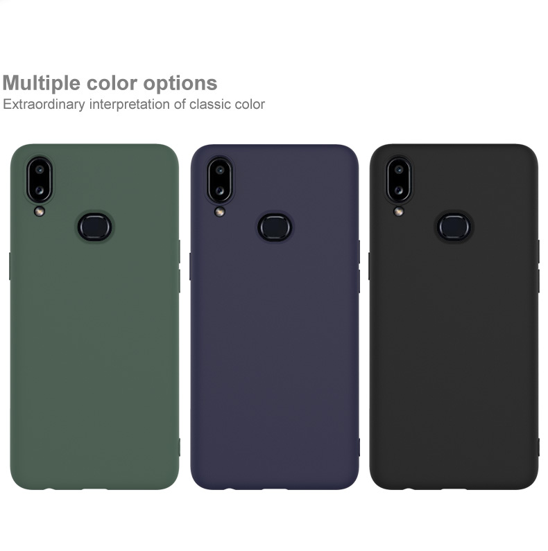 Serie UC-1 IMAK Frosting TPU Telefono Per Samsung Galaxy A10s - Blu