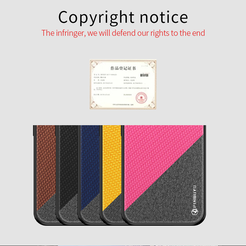 Pinwuyo Honor Series PU Revestido de Couro PC + TPU Caso Híbrido Para Samsung Galaxy S20 4G/S20 5G - Castanho