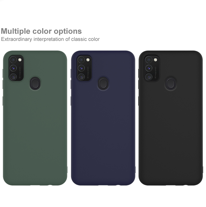 Custodia Morbida Serie UC-1 IMAK TPU Per Samsung Galaxy M30s / M21 - Verde