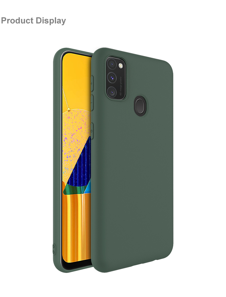 Custodia Morbida Serie UC-1 IMAK TPU Per Samsung Galaxy M30s / M21 - Verde