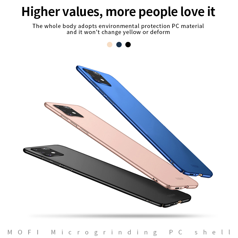 Mofi Shield Slim Matte Hard PC Shell Для Samsung Galaxy A91/S10 Lite - Черный