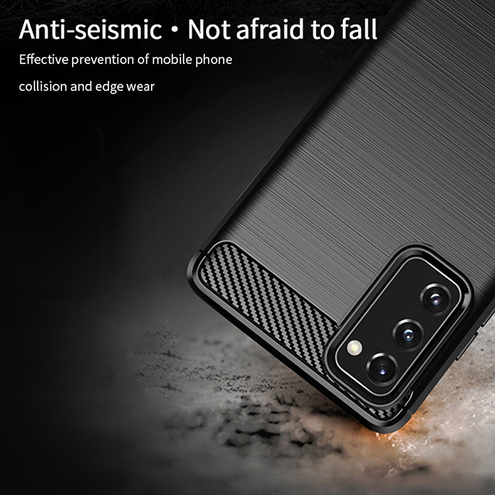 MOFI Soft TPU Back Back Pour Samsung Galaxy S20 fe / S20 fe 5g / S20 Lite / S20 fe 2022 - le Noir