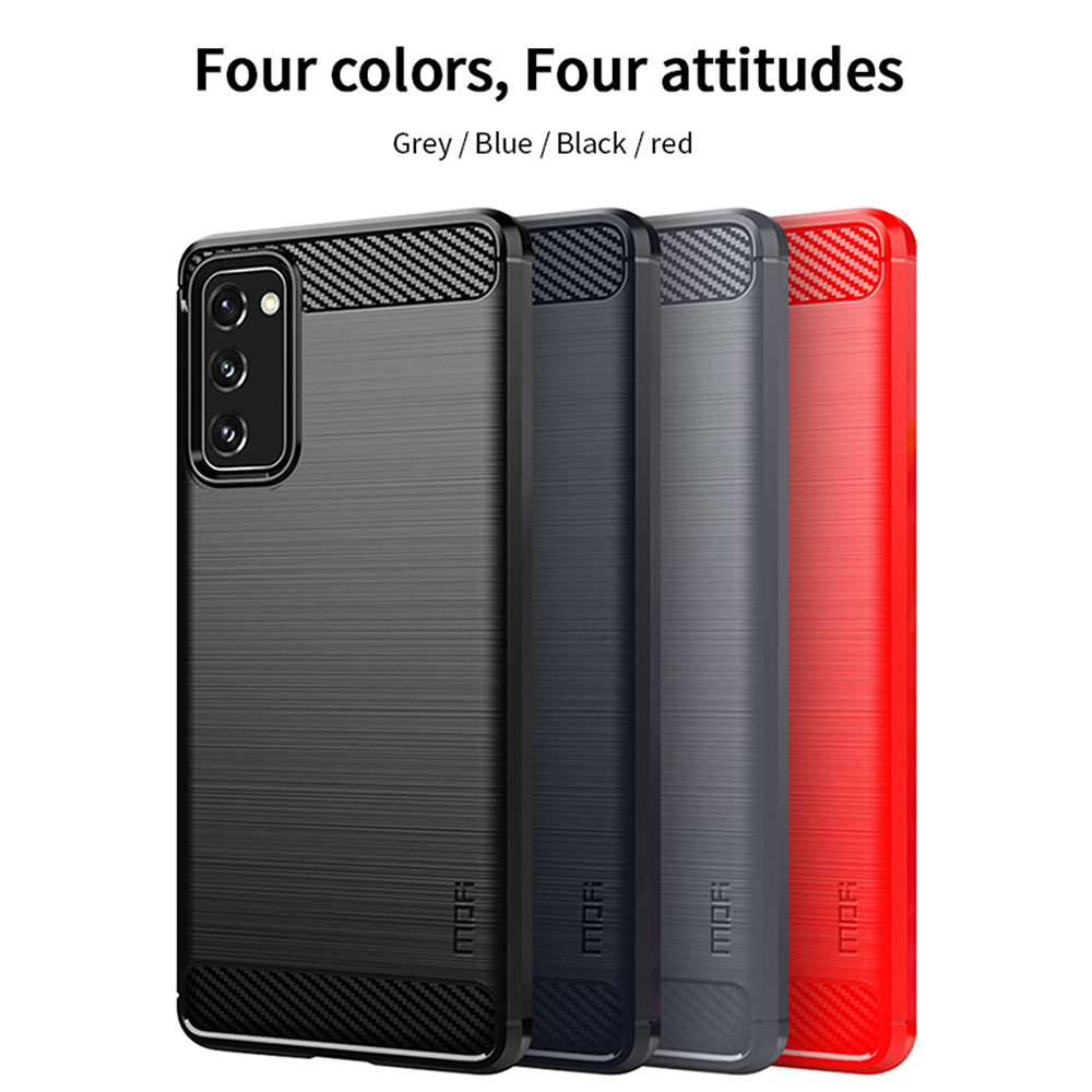 MOFI Soft TPU Back Case Для Samsung Galaxy S20 Fe/s20 fe 5G/S20 Lite/S20 fe 2022 - Черный