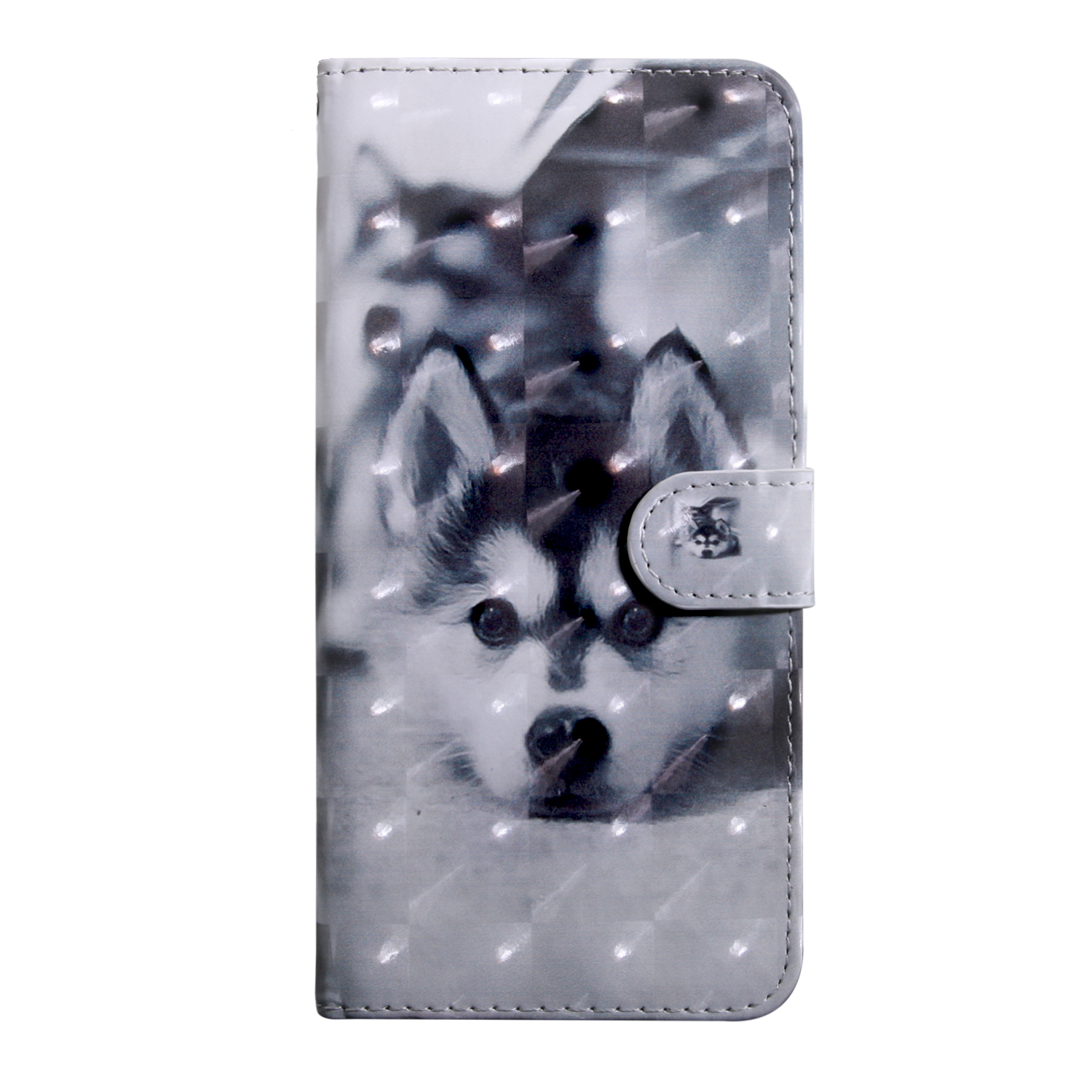 Patrón De Impresión Del Soporte De Cuero Para Samsung Galaxy S30 + Funda Protectora Con Cordón - Fornido-3