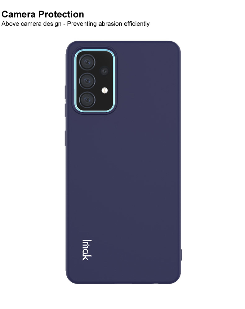 IMAK Uc-2-serie Skin-feel Soft TPU Phone Schutzhülle Für Samsung Galaxy A52 4G/5G / A52s 5g - Schwarz