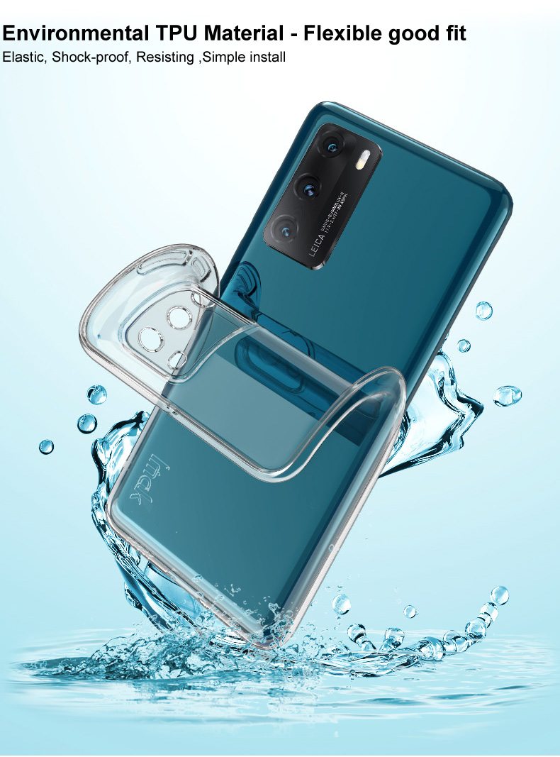 IMAK Ux-5-serie Transparenter Schutz Super Soft TPU Weiches Telefonabdeckung Für Samsung Galaxy A52 4G/5G / A52s 5g