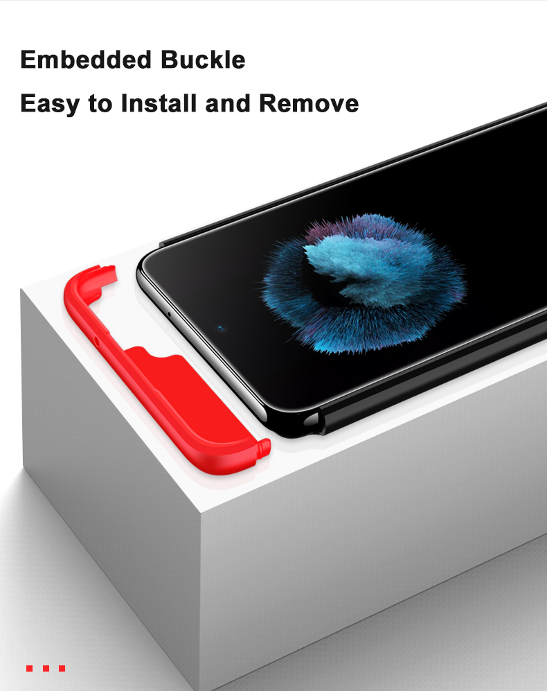 Wholesale GKK Detachable 3-Piece Matte Plastic Phone Back Case Shell for  Samsung Galaxy S21 FE - Red from China | TVC-Mall.com