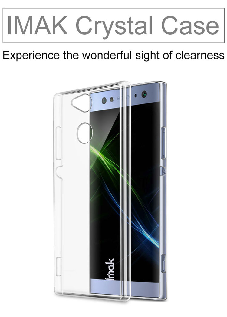 Imak Crystal Case II Scratch-resistenter Hartschalengehäuse Für Sony Xperia XA2