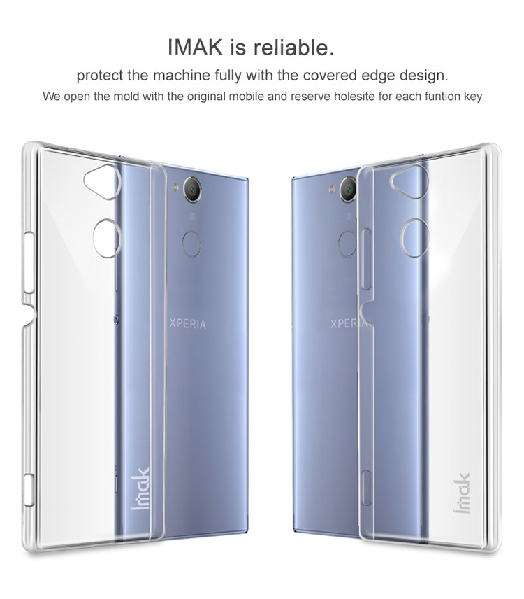 Cas De Crystal IMAK II Coque Shell Résistant Aux Rayures Pour Sony Xperia XA2