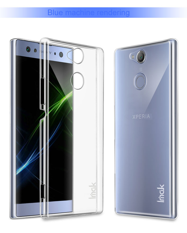 Imak Crystal Case II Scratch-resistenter Hartschalengehäuse Für Sony Xperia XA2