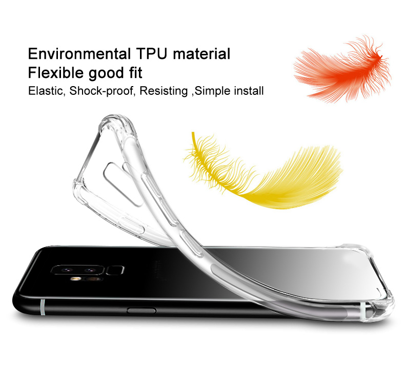 Couverture TPU Anti-drop IMAK + Film D'écran à L'épreuve D'explosion Pour Sony Xperia 10 Plus - Transparent