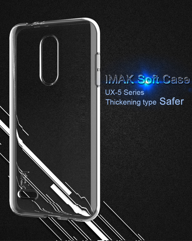 IMAK UX-5 Série TPU Case Shell Para LG K11+ / K11 Plus