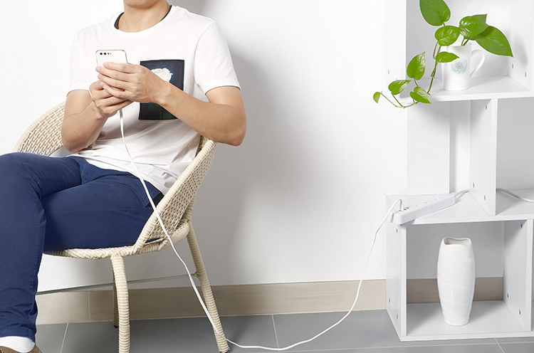 HUAWEI Honor Micro USB + Type-C Sync Charging Data Flat Cable 1.5m for Xiaomi Mi Note 2/HTC 10 - White-6