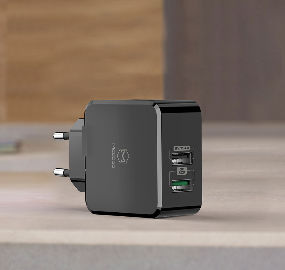 MCDODO 5A Thunder Series Dual-port Super Fast Charger - EU Plug-15