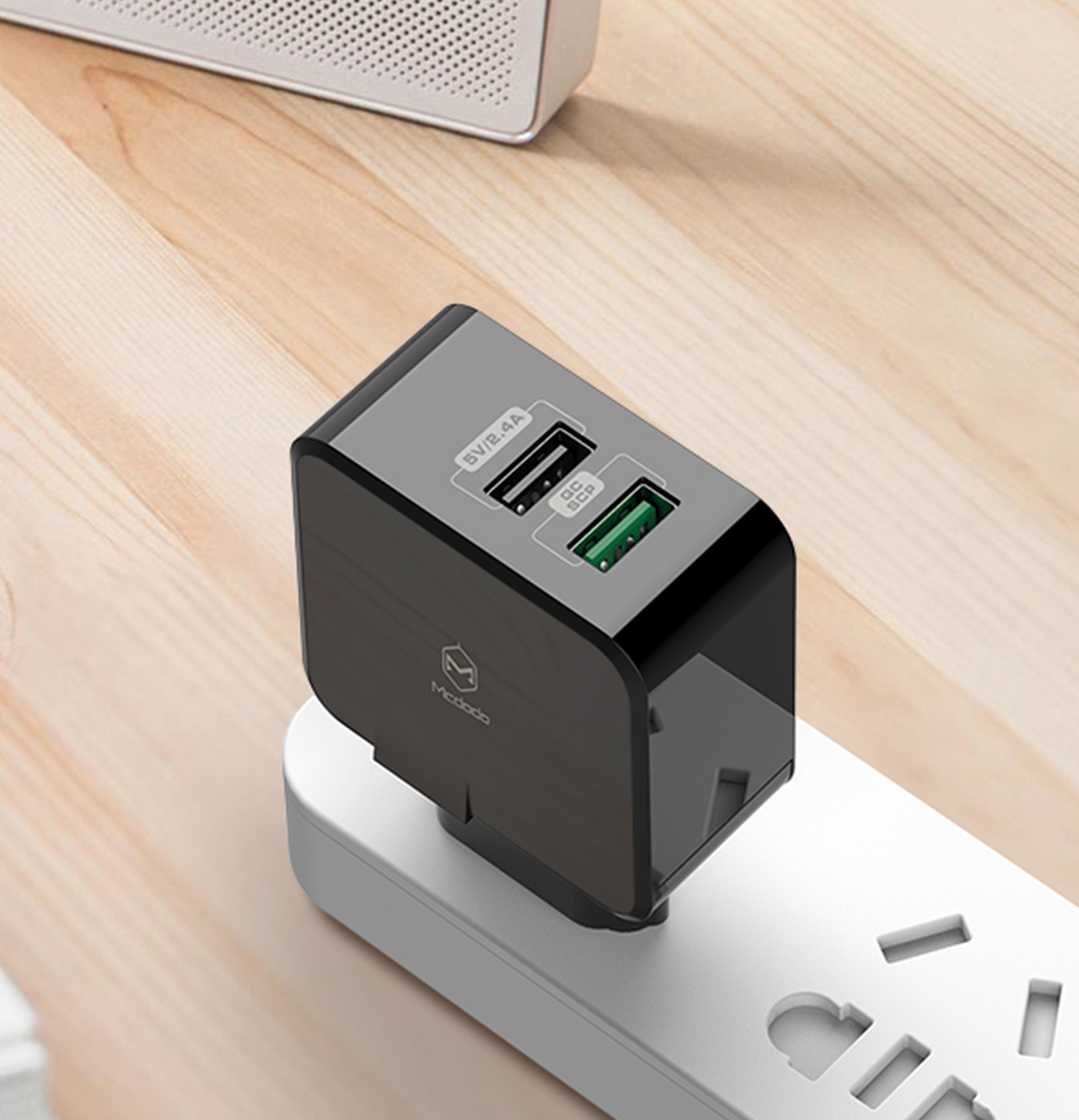 MCDODO 5A Thunder Series Dual-port Super Fast Charger - EU Plug-16