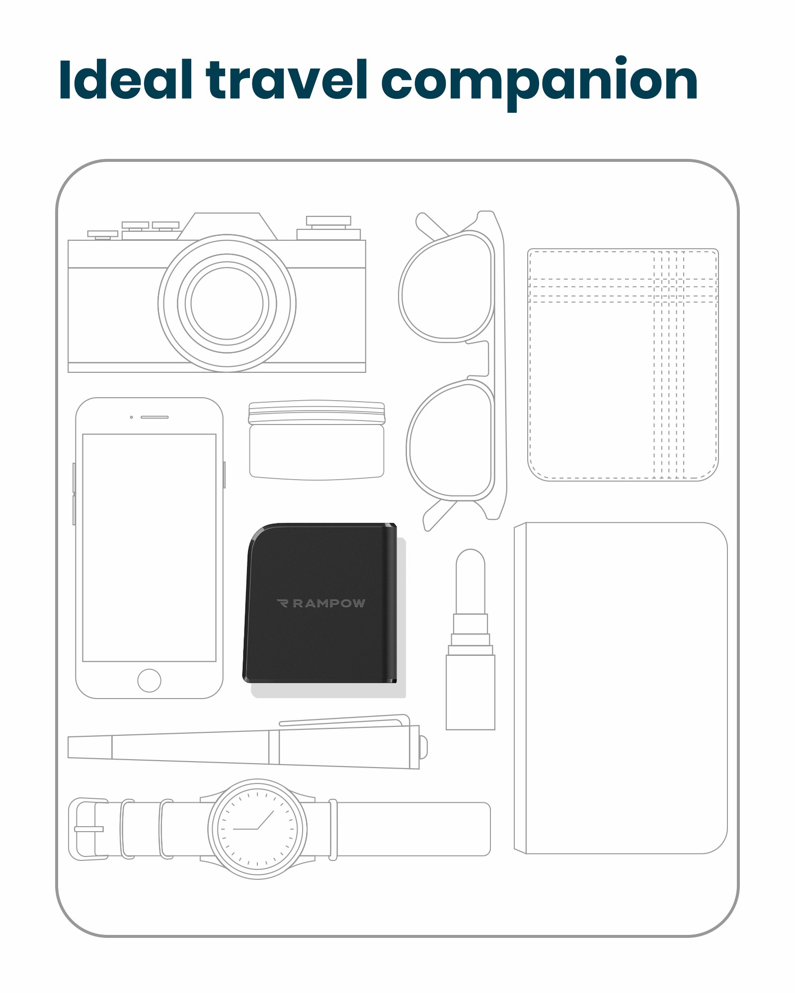 RAMPOW 36W Type C + USB A Dual Port Fast PD Wall Charger with 30W Power Delivery 3.0 - Black, US Plug-10