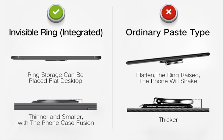 Casse de Randonnée TPU Pour Huawei Honor 9 Fiche en Métaux du Support Magnétique Intégré - le Noir