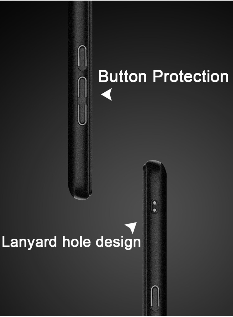 Imak Ringhalter Kickstand Matte Hard Case + Bildschirmschutz Für Huawei P20 - Schwarz