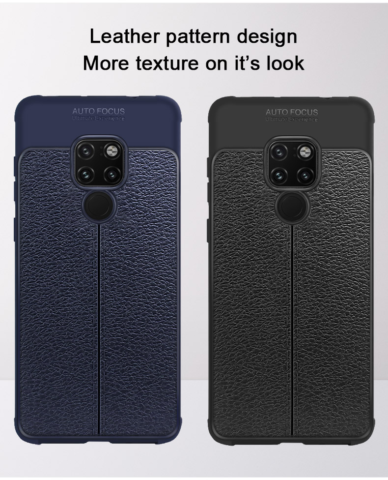 Case de Airbag de la Serie Imak Vega TPU Fell Para Teléfono Móvil Para Huawei Mate 20 - Negro