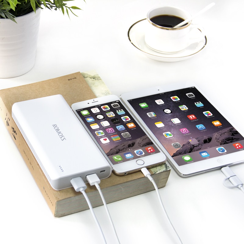 ROMOSS Sense 6 20000mAh 2.1A Power Bank for iPhone Samsung Pokemon Game-2