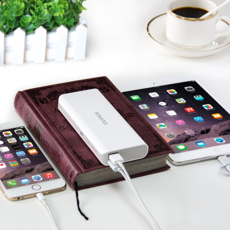 ROMOSS Sense 4 10400mAh 2.1A Dual-USB Power Bank for iPhone Samsung Pokemon Game-3