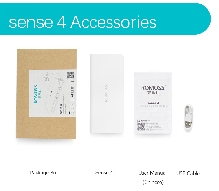 ROMOSS Sense 4 10400mAh 2.1A Dual-USB Power Bank for iPhone Samsung Pokemon Game-6
