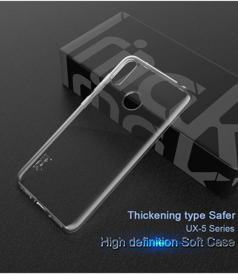 Protección de la Serie IMAK UX-5 TPU Protección Soft Telep Cover Shell Para Huawei Y7 (2019)/Y7 Prime (2019)