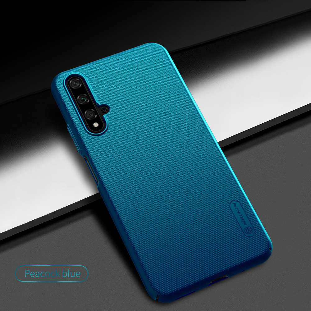 Cassa Del Telefono PC Matte Smerigliato Nillkin Per Huawei Honor 20 / Onore 20s - Nero