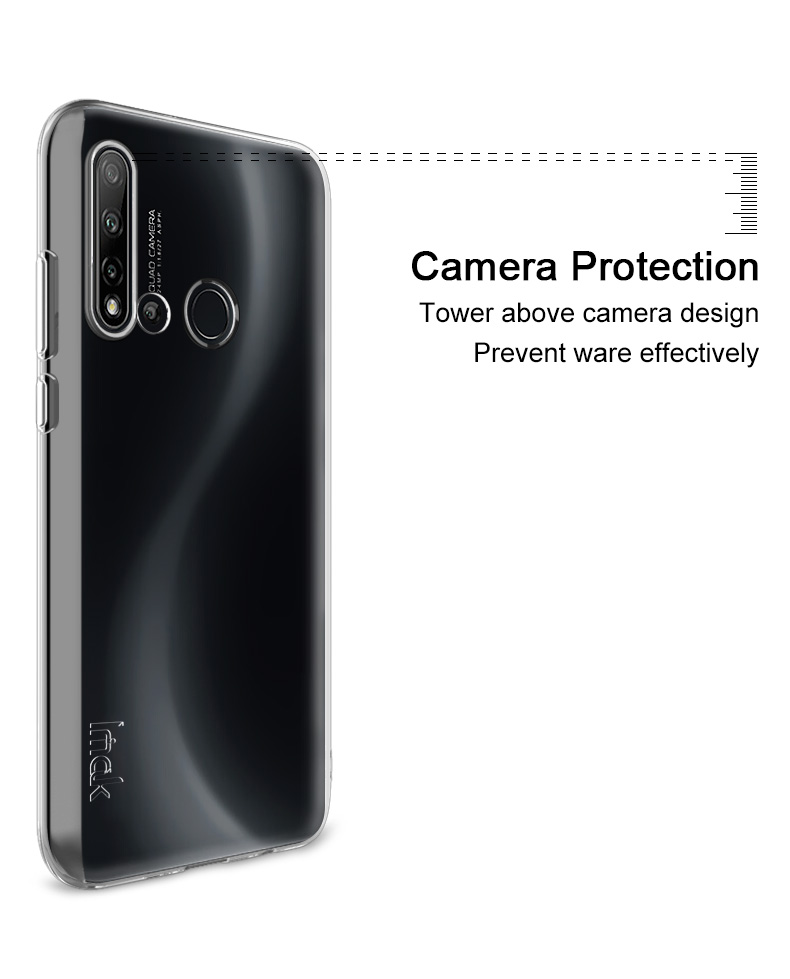 IMAK UX-5 Série TPU Protection Soft Phone Case Para Huawei P20 Lite (2019)/nova 5i