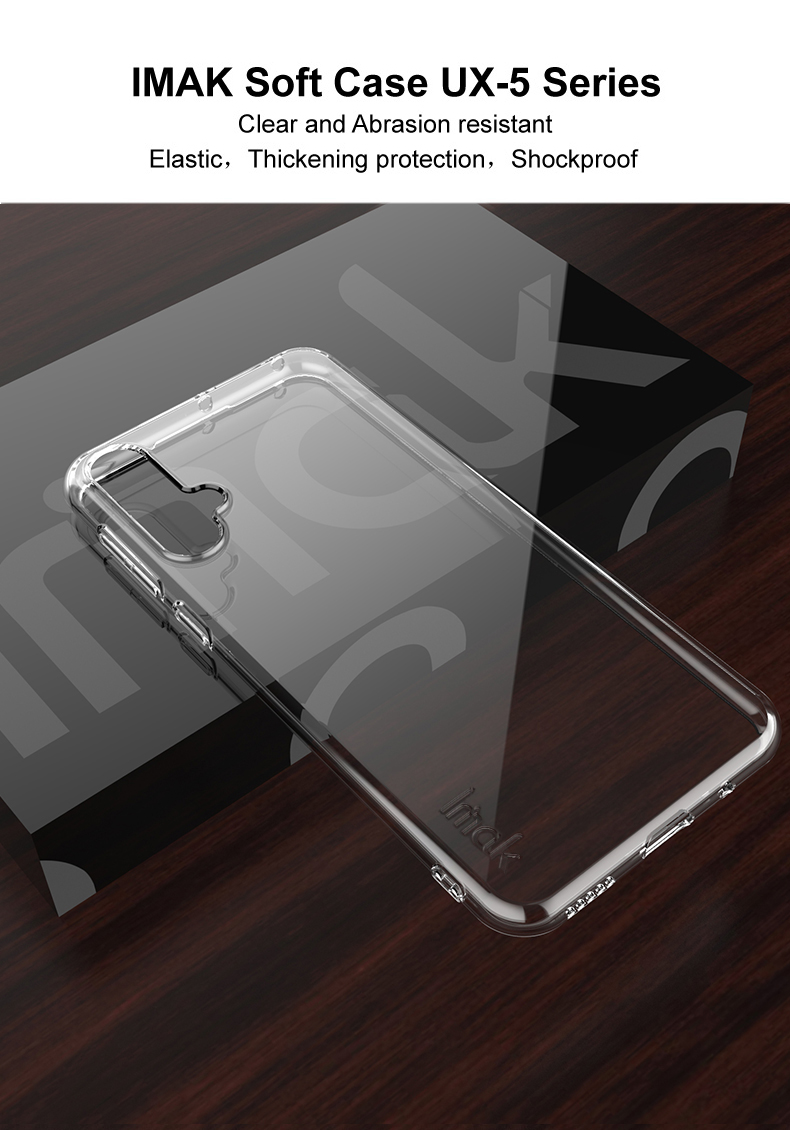 Serie IMAK UX-5 Custodia a Back TPU Soft TPU Per Huawei Nova 5/5 Pro