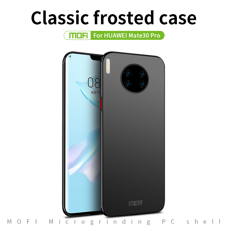 Mofi Shield Slim Case de Plástico Duro Esbelto Para Huawei Mate 30 Pro - Negro