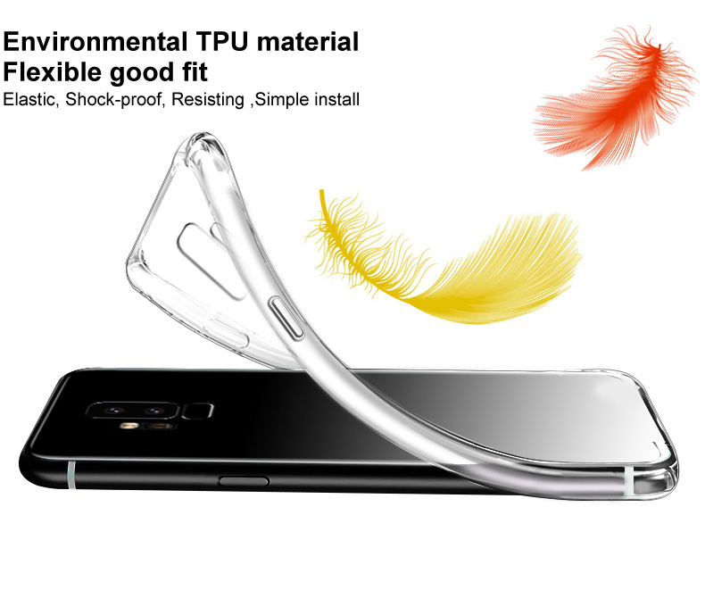 IMAK UX-5 Série TPU Transparente TPU Soft Thone Capa Para Huawei P40 Pro