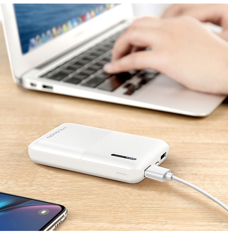 Mcdodo MC-603 MDD 10000ma Большой Мощности Mini Power Bank - Белый