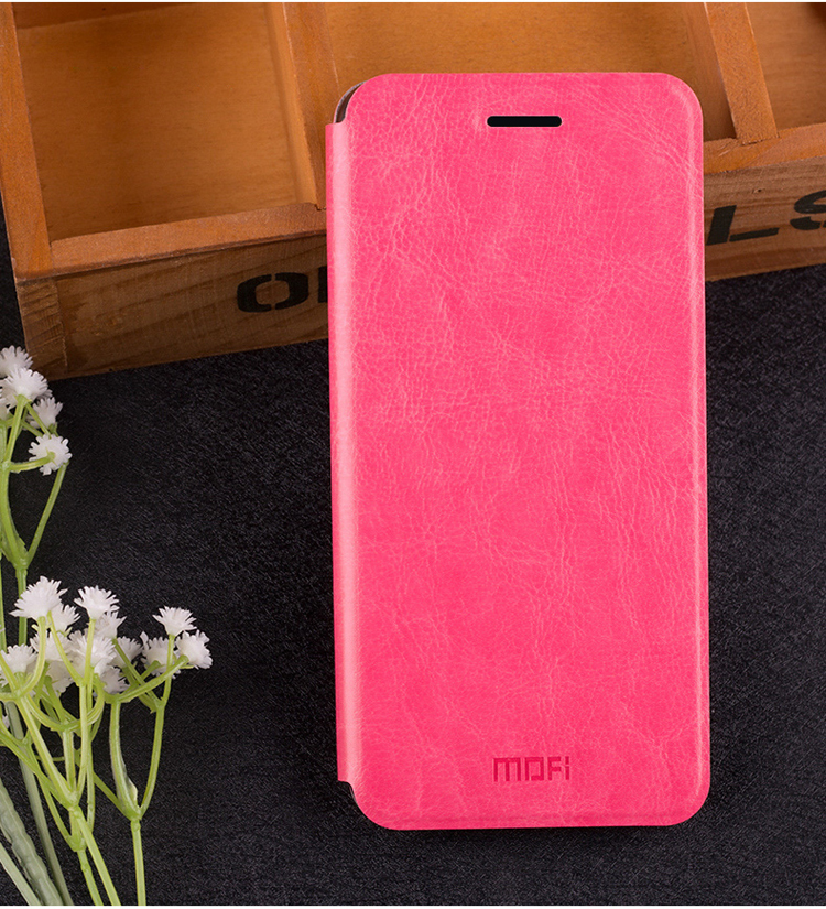 Серия Mofi Rui Crazy Horse Flip pu Кожаный Телефон Для Xiaomi Redmi Note 5a Prime/Redmi Y1 (индия) - Черный