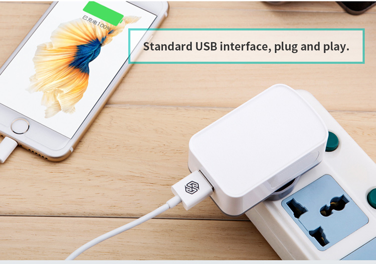 NILLKIN 12V Quick Charge 3.0 Wall Charger Adapter (CE/FCC/RoHS/DOE/ERP) - US Plug-9