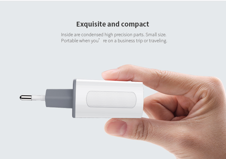 NILLKIN 12V 1.5A/2A/3A Quick Charge 3.0 Travel Adapter (CE/FCC/RoHS/DOE/ERP) - EU Plug-3