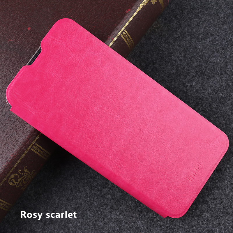 MOFI Rui Series Case in Pelle Con Stand Per Xiaomi Mi 9 - Blu