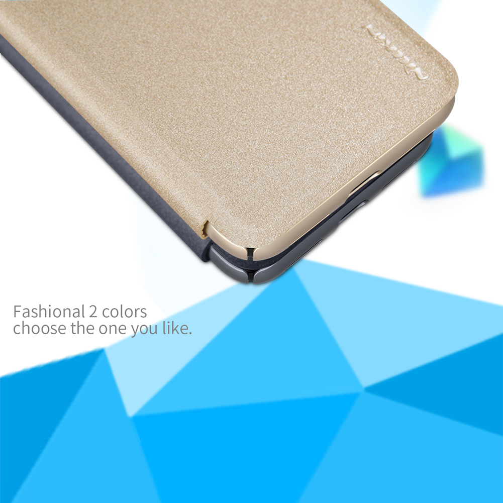 Nillkin Sparkle Series Folio Folio Funda Para Xiaomi Redmi 7 / Redmi Y3 - Gris