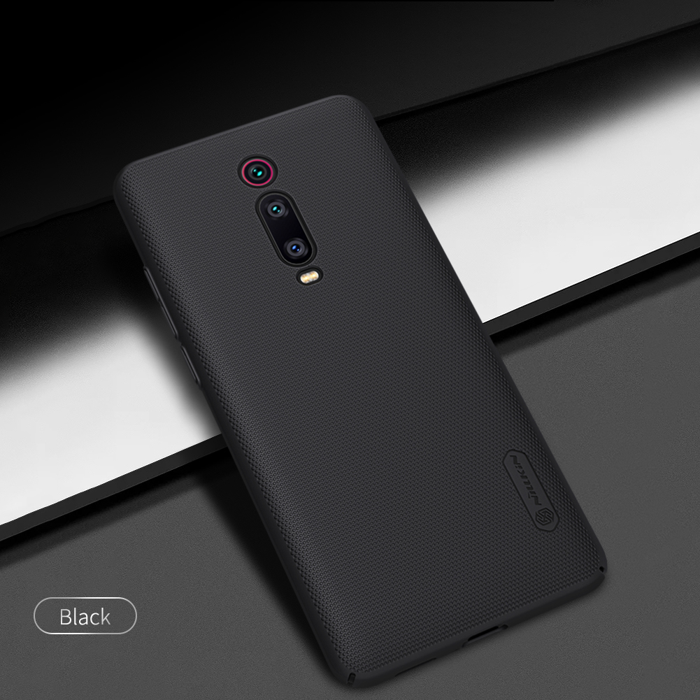 Nillkin Matte PC -telefonabdeckung Für Xiaomi Redmi K20 / Mi 9t / Redmi K20 Pro / mi 9T Pro Hart Telefonabdeckung - Schwarz