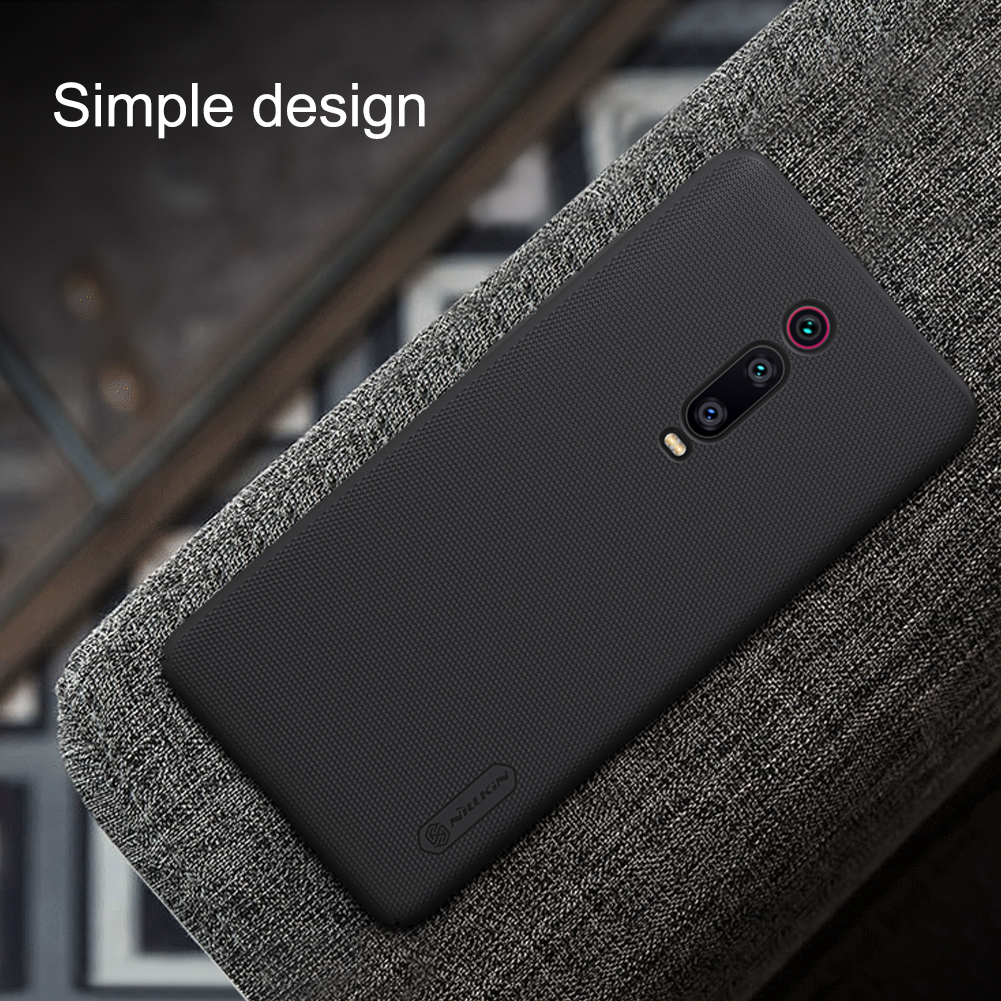 Copertina Per Telefono PC Nillkin Matte Per Xiaomi Redmi K20 / Mi 9t / Redmi K20 Pro / Copertina Telefonica Hard mi 9t Pro - Nero