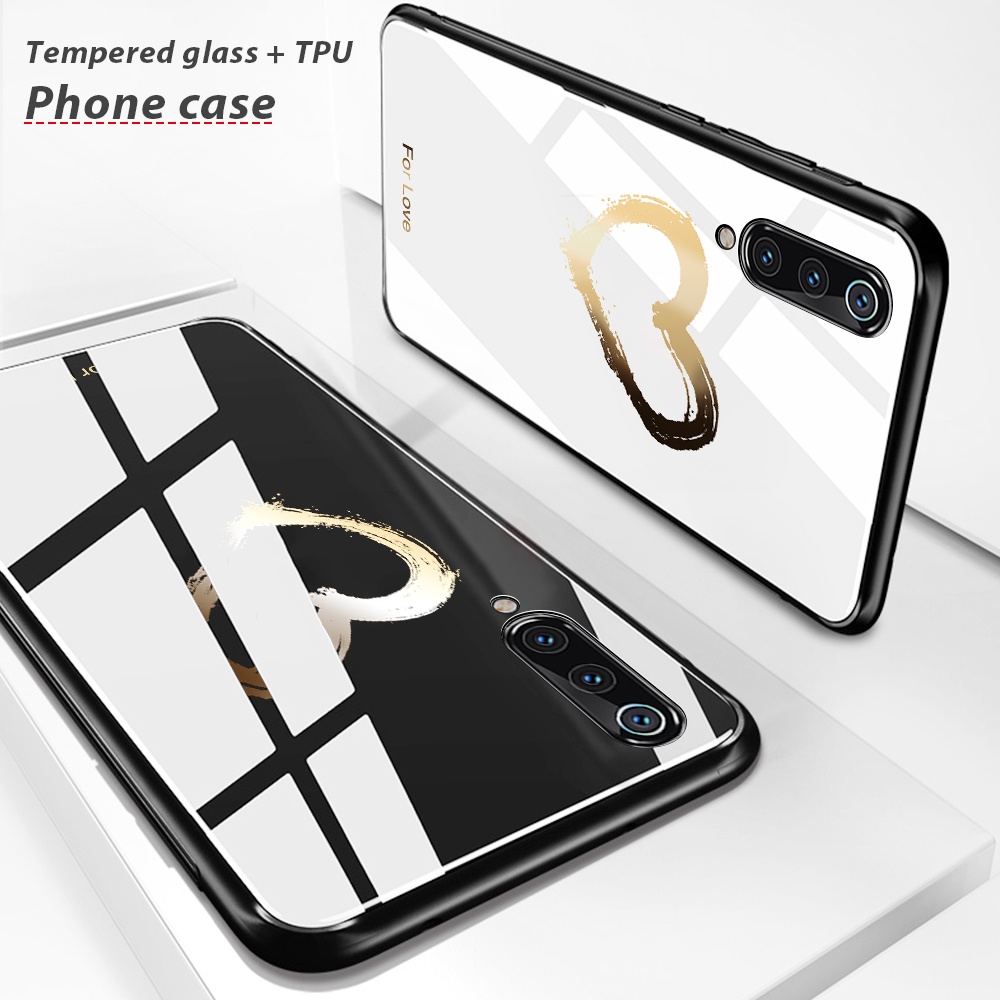 Patrón De Impresión De Cristal Templado + Shell De TPU Para Xiaomi MI 9 - Espacio Cósmico