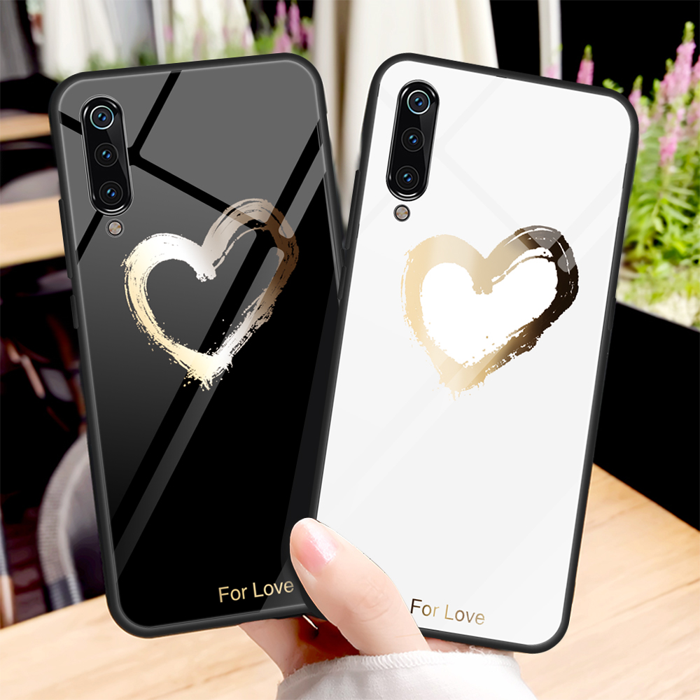 Impression De Motif Verre Trempé + TPU Back Shell Pour Xiaomi MI 9 - Espace Cosmique