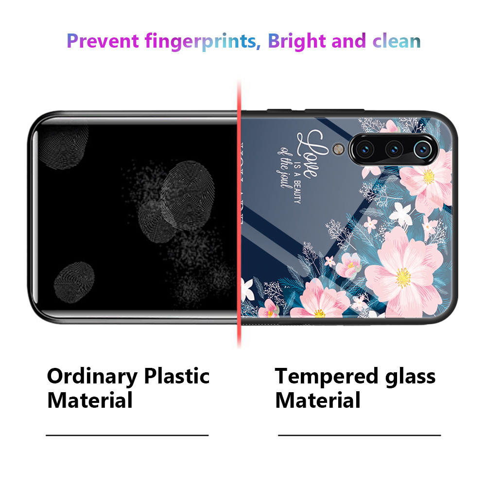 Vetro Temperato Da Stampa Modello + Guscio Posteriore TPU Per Xiaomi MI 9 - Spazio Cosmico