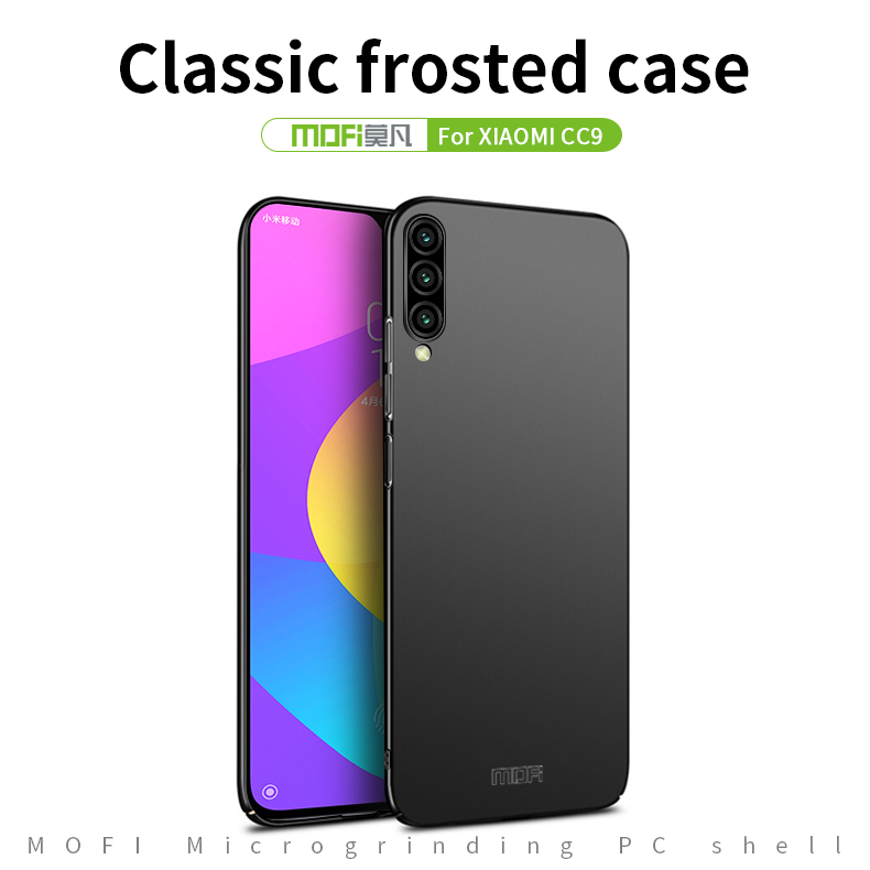 MOFI Shield Slim Frosted Hard PC Case Xiaomi Mi CC9 / Mi CC9 Meitu Edition/ Mi 9 Lite - Черный