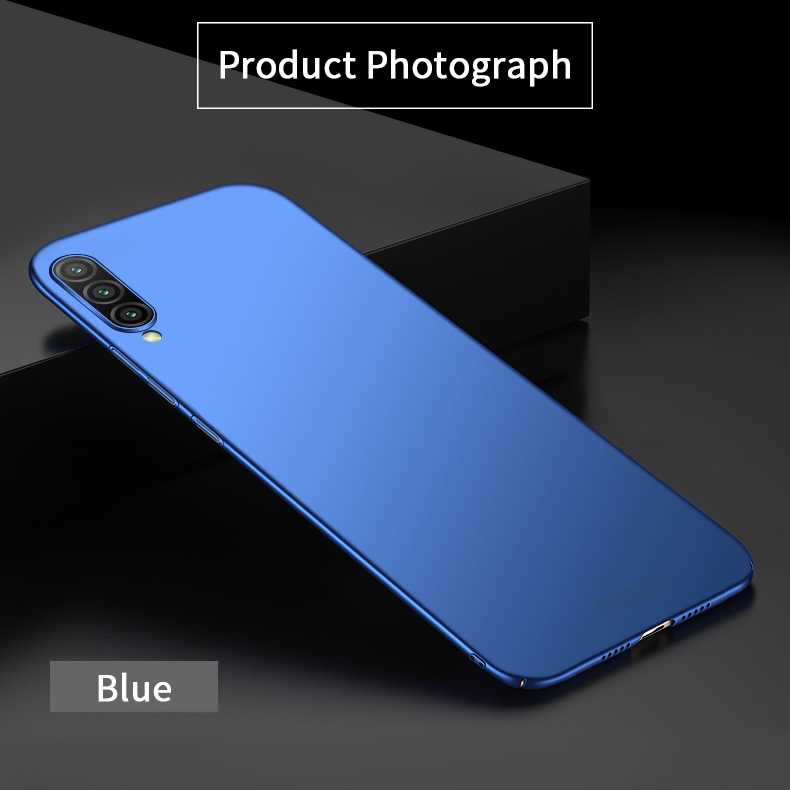 MOFI Shield Couverture de Téléphone de Téléphone Plastique Ultra-trapté Pour Xiaomi mi Cc9e / mi A3 - Bleu