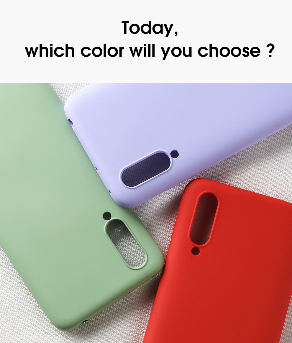 Copertura Posteriore In Silicone Liquido Anti-drop A Livello X Per Xiaomi MI CC9 / MI CC9 Meitu Edition / MI 9 Lite - Verde